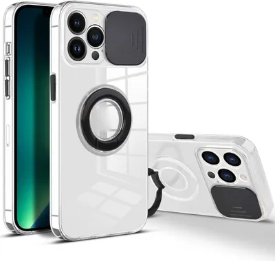 Produktbild von König Design Hülle kompatibel mit Apple iPhone 13 Pro Max Kunststoff Soft Handyhülle - Handy Case Schwarz