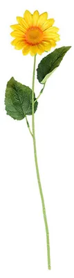 Produktbild von 19 Zoll große künstliche Sonnenblumen mit langem Stiel, künstliche Sonnenblumen zur Dekoration von drinnen und draußen, Zuhause, Hochzeit, Babyparty, Geburtstagsfeier