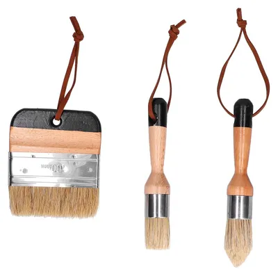 Immagine prodotto di Set di 3 pennelli per pittura e decorazione
