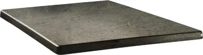 Image de Plateau de table carré Topalit Classic Line en béton 80 cm