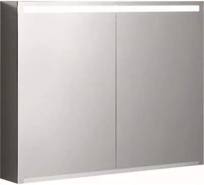 Produktbild von Geberit Option Spiegelschrank mit Beleuc zwei Türen, 90x70x15cm