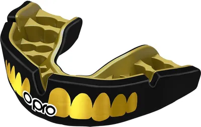 Image de Protège-dents Opro Instant Custom Dentist Fit Teeth - Noir / Or