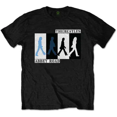 Immagine prodotto di The Beatles Abbey Road Colours Crossing Nero XL Maglietta