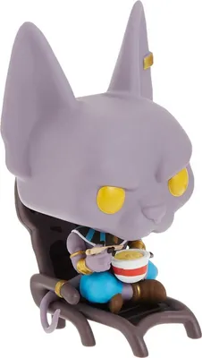 Obrázek produktu pro Dragon Ball Super POP! Animation Vinyl Figurka Beerus jedící nudle 9 cm