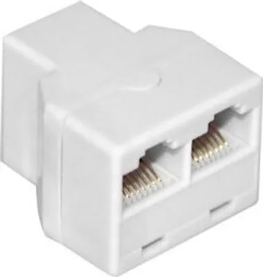 Produktbild von ISDN-T-Adapter RJ45-Buchse (8P8C) > 2x RJ45-Buchse (8P8C)