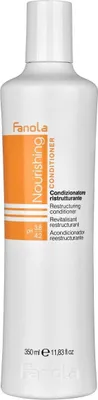 Produktbild von Fanola Nourishing, Frauen, Professionelle Haarspülung, trockenes Haar, Anti-Frizz, Feuchtigkeitsspendend, Nährend, Reparatur, Glanz, 350 ml, Flasche