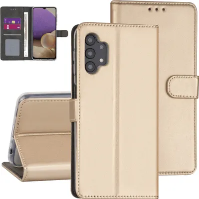 Produktbild von Samsung Galaxy A32 Booktype case - Gold - 5G