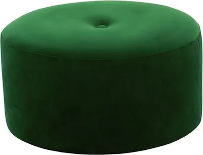 Image de Grand pouf rond Flair - 1 bouton-Velluto 10