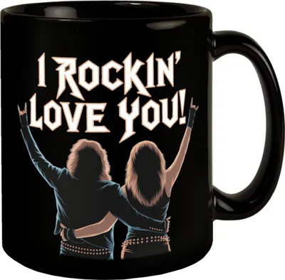 Produktbild von Rocker I rockin' love you Tasse für Rock-Fans