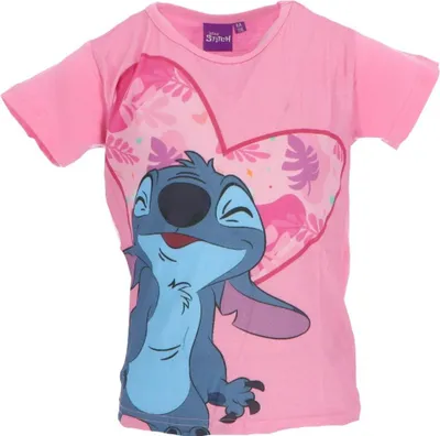 Obrázok produktu pre Lilo & Stitch Tričko pre deti s potlačou veľkosť 6 rokov Ružová