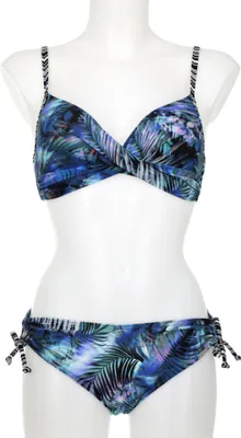 Image de SUNMARIN - Maillot de bain bikini - Noir/Bleu - Taille 40D