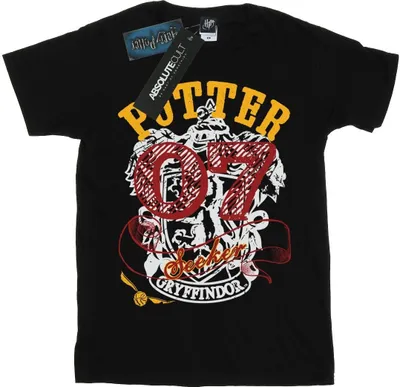 Produktbild von Harry Potter - "Gryffindor Seeker" T-Shirt für Herren BI28992 (S) (Schwarz)