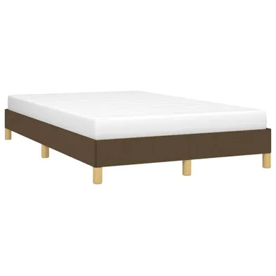 Immagine prodotto di vidaXL Struttura letto senza materasso marrone scuro 120x200 cm tessuto