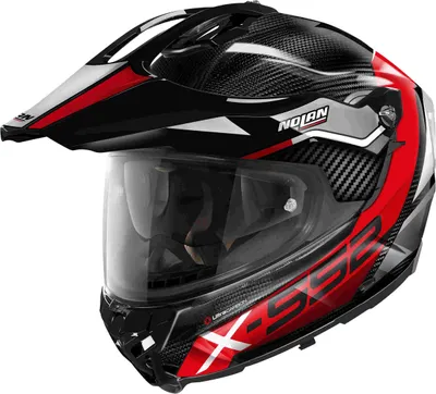 Zdjęcie produktu dla Kask Nolan X-552 Ultra Carbon Dinamo N-Com, czarny/czerwony/biały, S (56)