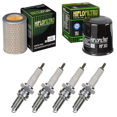 Produktbild von Service-Kit für Honda CB 600 F Hornet 1998-2002 Luftfilter Ölfilter Zündkerzen von pamoto - Neu