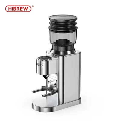 Produktbild von HiBREW G7, Mühle mit Mahlwerk, 160 g, Kegelmahlwerk, Edelstahl, Edelstahl, Schwarz, 150 W