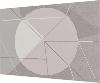 Produktbild von Wandtapete - Dekorative Tapete für Wohnzimmer - Tapetenfolie für Wanddekoration - 208x146 cm - Abstrakte Geometrie