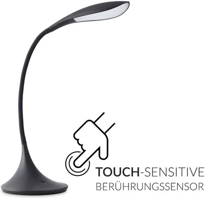 Obrázek produktu pro KONSIMO "TIFER" stolní lampa, černá, plastová