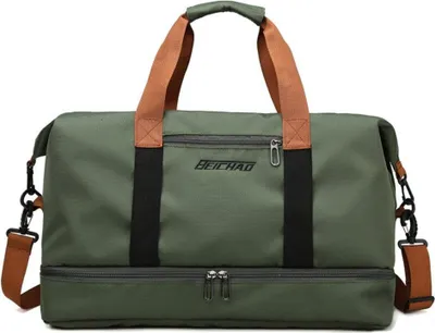 Produktbild von Reisetasche Fitnesstasche Sporttasche mit Schuhfach Nassfach für Fitness Arbeiten Reise