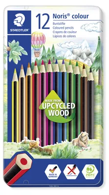 Produktbild von STAEDTLER Noris colour 185 Buntstift Metalletui mit 12 Farben