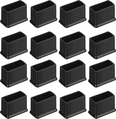 Produktbild von Möbelfüße 30mm x 15mm, 26 Stück, schwarz, rutschfest, für Möbel