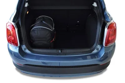 Produktbild von Fiat 500X 2014+ Kofferraumtaschen Set 3 Stk