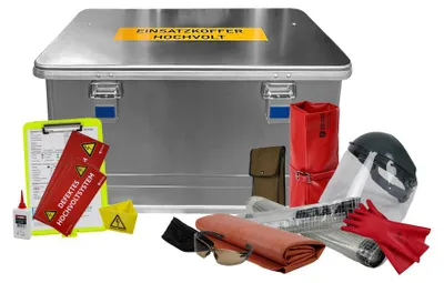 Produktbild von Dönges Einsatzkoffer "Hochvolt", in Aluminium Transportbox JDRSEF