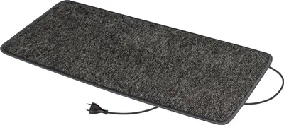 Zdjęcie produktu dla Dywan grzewczy na podczerwień Mata grzewcza 40x80cm Dywan grzewczy do stóp 39 Watt 230V Antracyt Pro Car