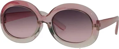 Image de Lunettes de soleil Spectrum en verre rose transparent pour enfants et filles