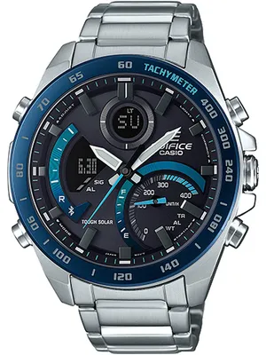 Produktbild von Casio Herren Armbanduhr Edifice ECB-900DB-1BER Solar Bluetooth Smart
