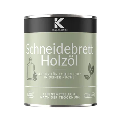 Produktbild von Kenzopaints 750ml Schneidebrettöl Holzöl Pflegeöl Lebensmittecht Arbeitsplatten