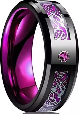 Produktbild von GA-31920 Herrenring Schwarz/Violett 62mm kaufen KP31920