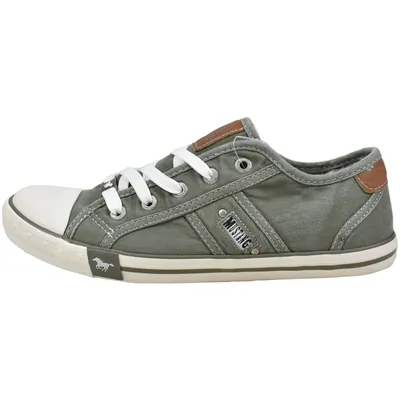 Produktbild von Mustang Damen Schnürschuhe Sneaker Freizeit 1099-302, Größe:38 EU, Farbe:Grün