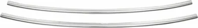 Imagen del producto de Molduras decorativas para la parrilla del radiador, molduras para la parrilla del radiador, referencia 7540085, delanteras, para VW Jetta IV (modelos 162, 163, AV3, AV2), dimensiones: 900 mm, 90 mm, 40 mm, acero inoxidable