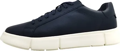 Productafbeelding van Geox U Prali B Herrenschuhe sportlicher Schnürer Blau Freizeit