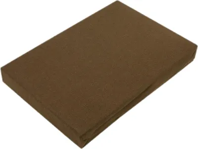 Produktbild von Jersey Spannbettlaken für Wasserbetten Rundumgummizug 200 x 220 cm Schokobraun