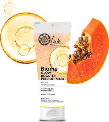 Produktbild von Natura Siberica Glow Peel-Off Maske 75Ml