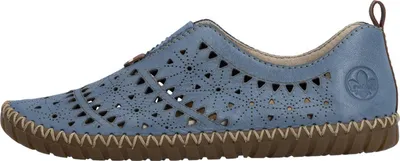 Produktbild von Rieker M2852-12 (40/whitejeans/cayenne)