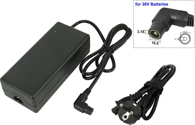 Produktbild von PowerSmart 2A 42V nabíječka pro Phylion/Joycube SSLC084V42XH XH370-10J 80W E-Bike