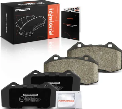 Produktbild von Frankberg 4x Bremsbeläge Vorderachse für Renault Megane III Coupe Volvo S60 I V70 II 2003-2016