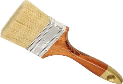 Produktbild von KOTARBAU® Flachpinsel 3,5“ Borstenlänge 90 mm Lasurpinsel Lackierpinsel Malerpinsel Holzpinsel Lackiert für Renovierungsarbeiten