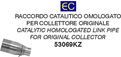 Immagine prodotto di Raccordo racing ARROW per scarico Urban per SYM CruiSym 300