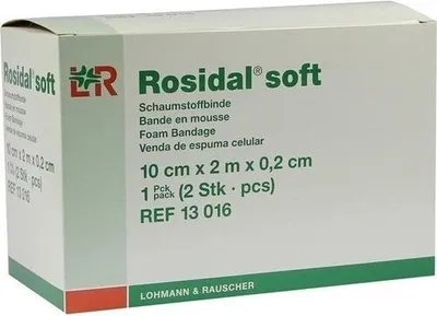 Zdjęcie produktu dla Rosidal Miękki bandaż 10x0,2 cmx2 m 2 szt