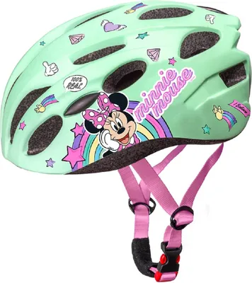 Produktbild von Disney Minnie Mouse Fahrradhelm für Mädchen Minnie, leicht, sicher, Größe M (52-56cm)