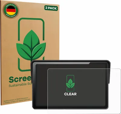 Produktbild von 2x ScreenLeaf Schutzfolie für Wonsidary W722 7" nachhaltiger Displayschutz Display Schutz Folie Klar Transparent