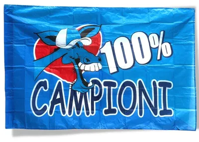 Flagge Neapel 100% Monster 90 x 140 cm mit Schlaufe