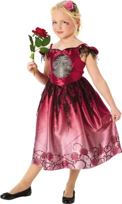 Produktbild von Death & Roses Kleid Kindergröße: 116