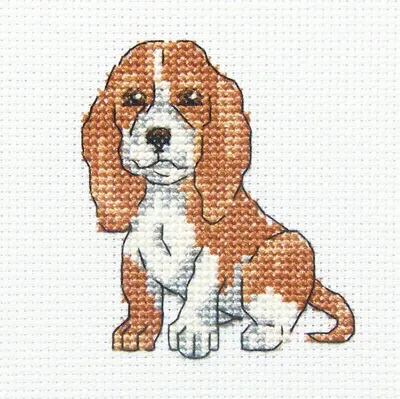 Image de Kit de broderie au point de croix RTO « Eared Baddy » H234, 9 x 9 cm