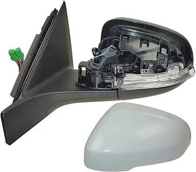 Produktbild von DIEDERICHS 7661329 Außenspiegel Seitenspiegel Links für VOLVO V70 III (135) Beheizt mit Memory Asphärisch Grundiert