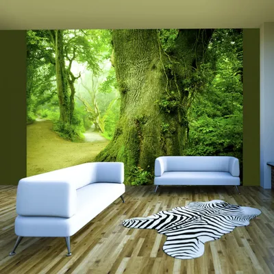 Produktbild von Basera Fototapete Waldmotiv 100403-135, Vliestapete, 200x154 cm